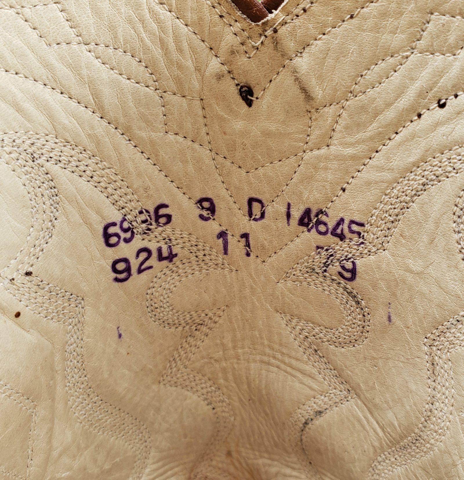 Dan Post Lizard Cowboy Western Boots Inlay Diamonds Vintage 1979 US Made Men (2)