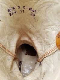 Dan Post Lizard Cowboy Western Boots Inlay Diamonds Vintage 1979 US Made Men (3)