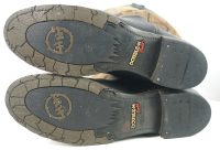 Double H HH Ranchwell Cowboy Western Boots Brown And Black US Made Men