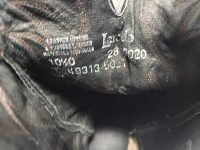 Laredo Black Leather Cowboy Western Boots Black Stitch Vintage US Made Mens (3)