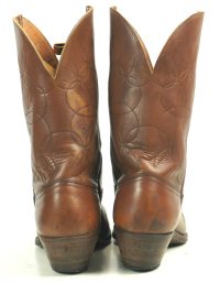 Rare Nocona Peewee Cowboy Boots Cloth Pulls Vintage 50s 60s US Made Men