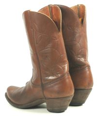 Rare Nocona Peewee Cowboy Boots Cloth Pulls Vintage 50s 60s US Made Men