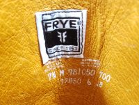 Frye 14-Inch Tall Dark Brown Leather Riding Campus Boots Flat Top Women