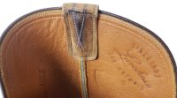 Lucchese San Antonio Suede Cowboy Boots Mules Ear Pull Vintage US Made Men 10 EE (13)