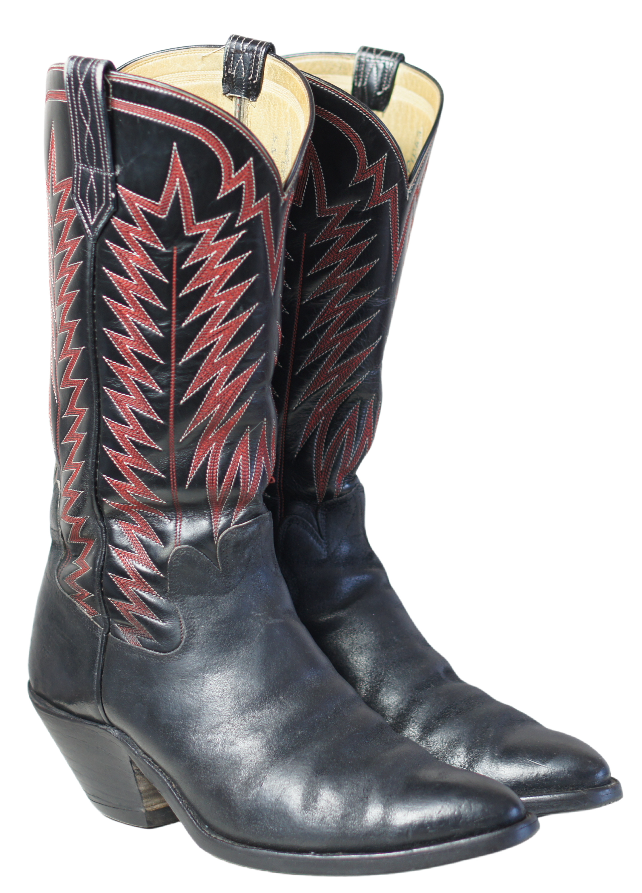 mens black cowboy boots