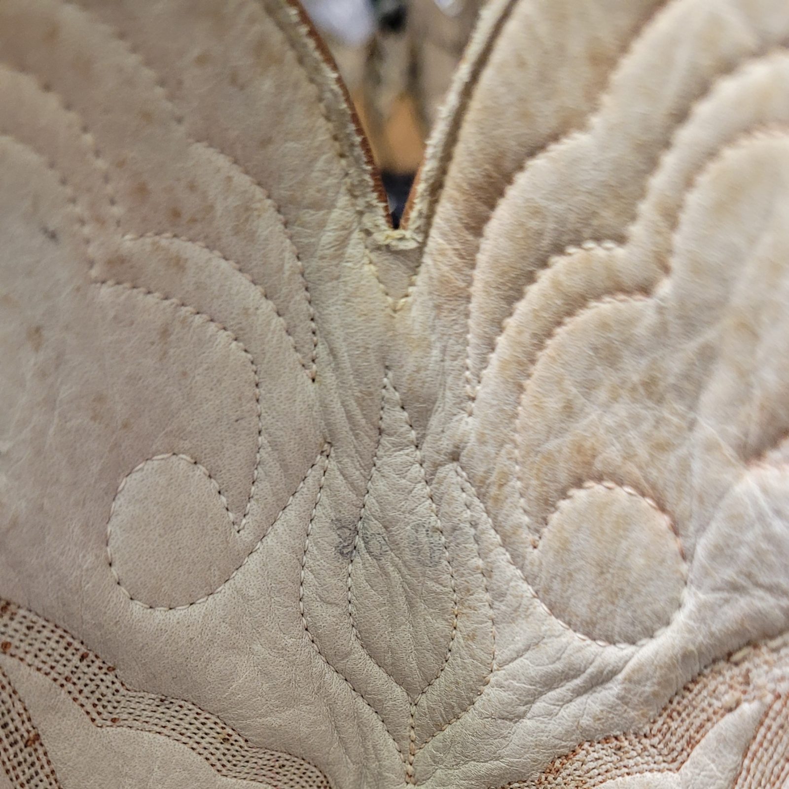 Larry Mahan Western Cowboy Boots Snake Vintage US Made 8-Row Stitch Women