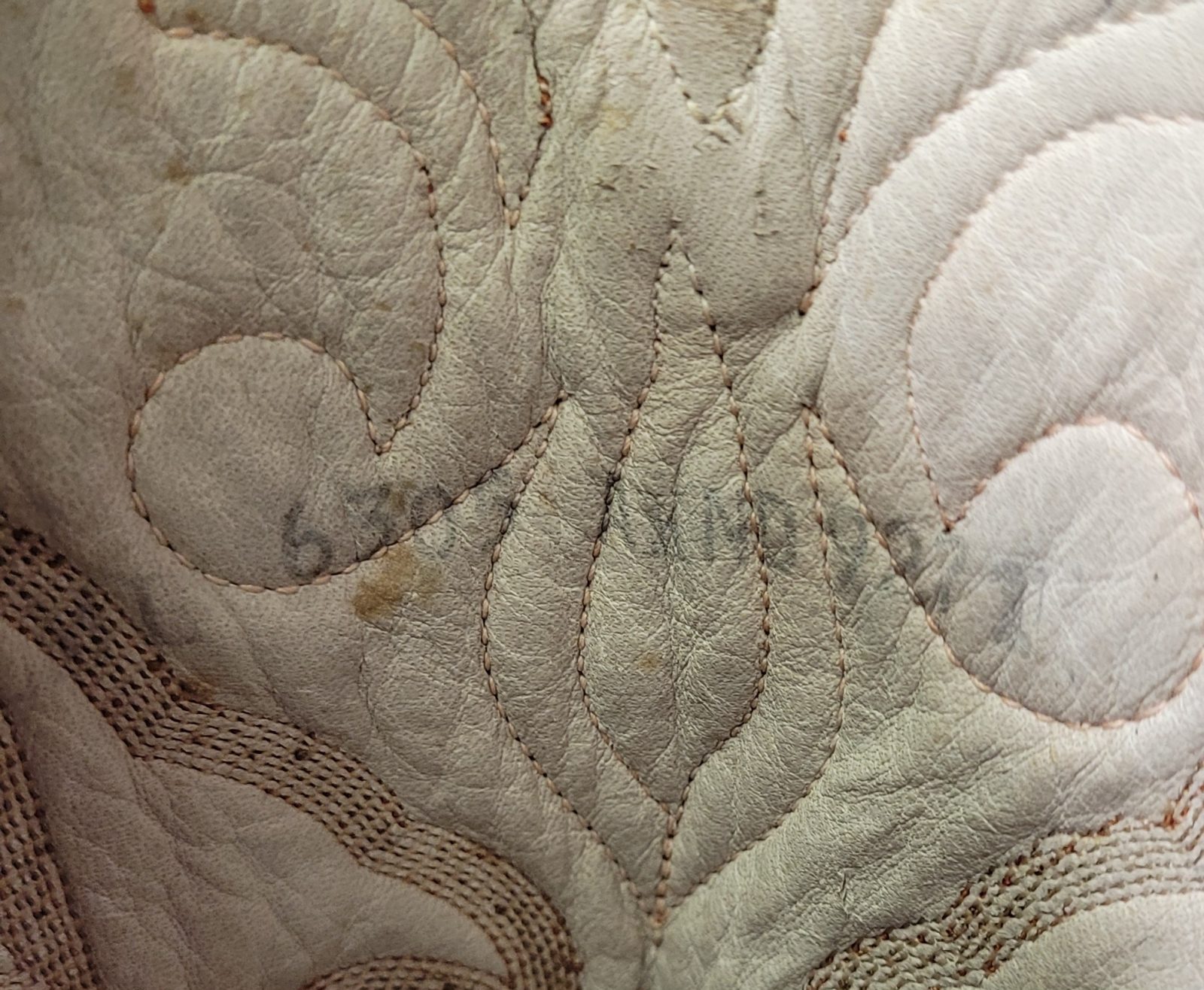 Larry Mahan Western Cowboy Boots Snake Vintage US Made 8-Row Stitch Women