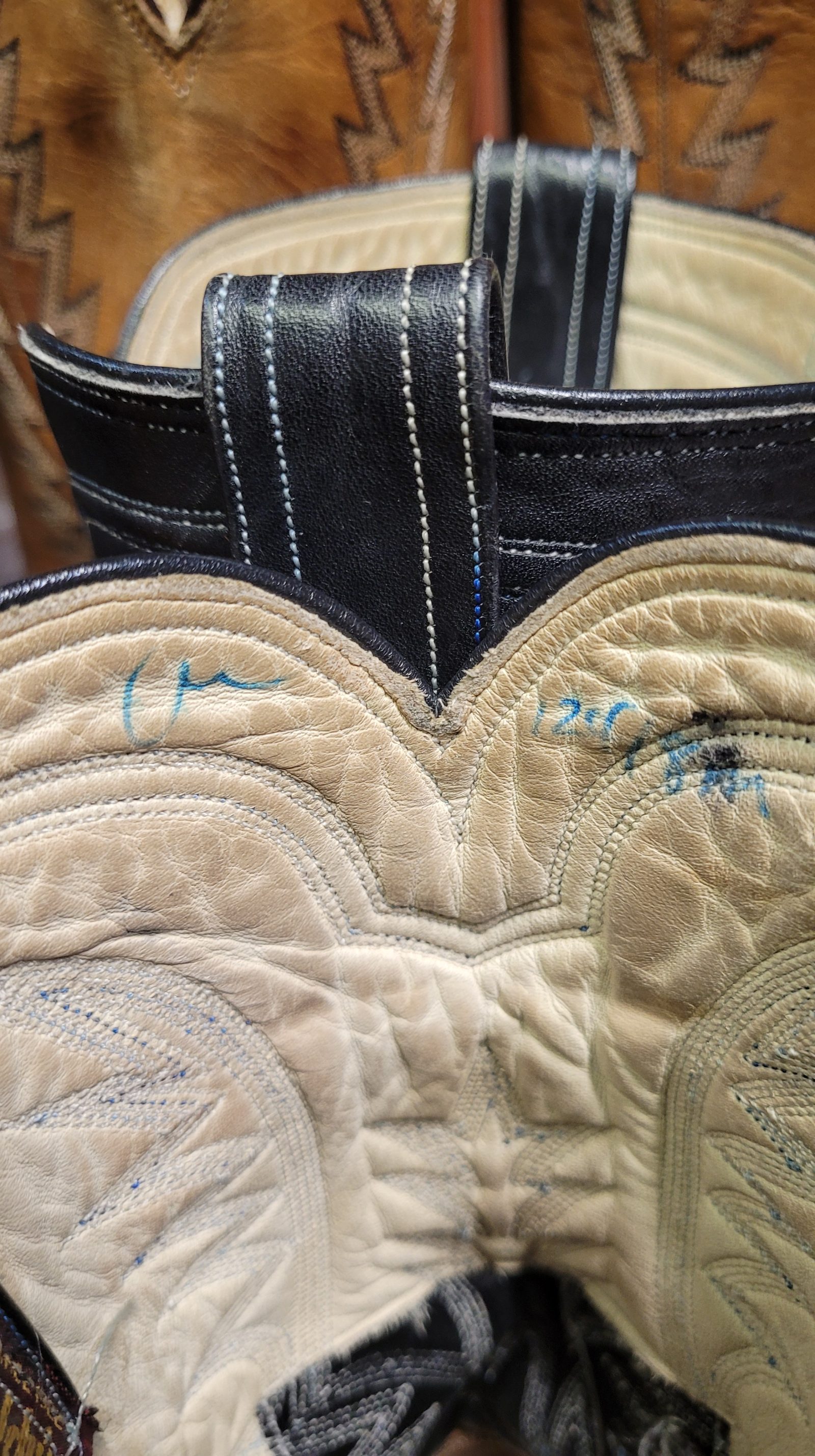 ML Leddy Vintage Full Quill Ostrich Cowboy Western Boots Custom Handmade Women 8 (5)